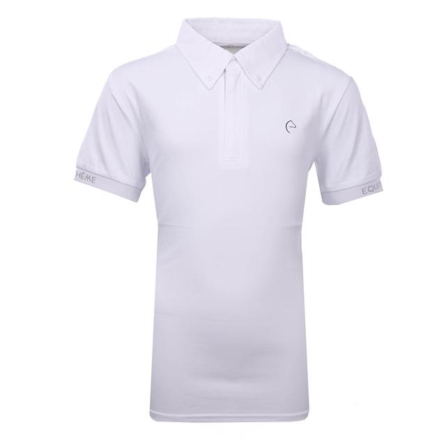 Polo Wellington Equithème Enfantss Blanc