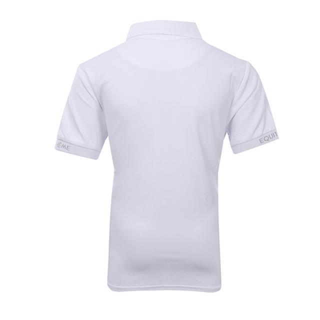 Polo Wellington Equithème Enfantss Blanc