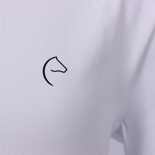 Polo Wellington Equithème Enfantss Blanc