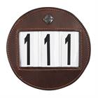 Porte dossard pour bridon LeMieux Marron