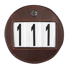 Porte dossard pour bridon LeMieux Marron