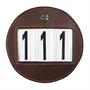 Porte dossard pour bridon LeMieux Marron
