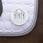Porte dossards Ricki QHP Blanc-argenté