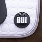 Porte dossards Ricki QHP Noir-argenté
