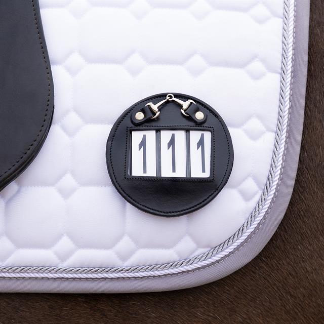 Porte dossards Ricki QHP Noir-argenté