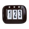 Porte-numéro HB Lak Showtime Marron