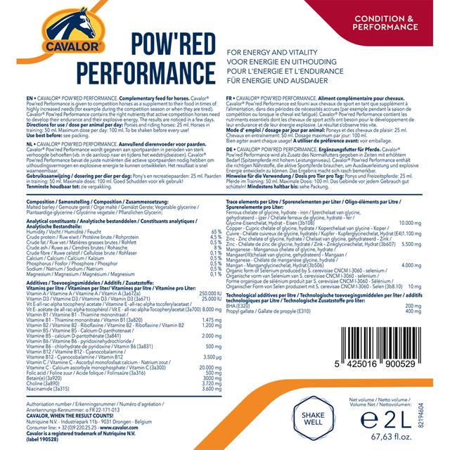 Pow'red Performance Cavalor  