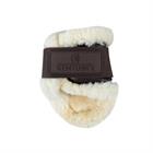Protège-boulets mouton végan pour jeune cheval Kentucky Marron