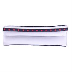 Protège-Muserolle Barbe Friesian QHP Blanc