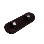 Protège-muserolle en cuir bio tanné Montar Marron