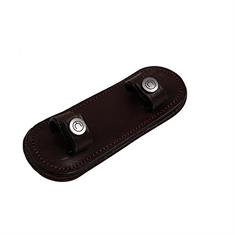 Protège-muserolle en cuir bio tanné Montar Marron