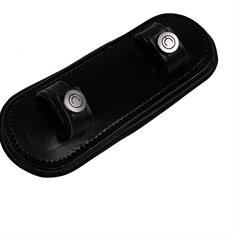 Protège-muserolle en cuir bio tanné Montar Noir