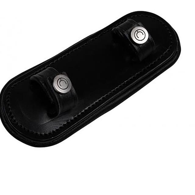 Protège-muserolle en cuir bio tanné Montar Noir