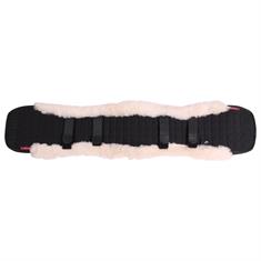 Protège Sangles Dressuur Shaped LeMieux Noir-beige