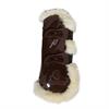 Protège-tendons Bamboo élastiques mouton végan Kentucky Marron