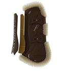 Protège-tendons Bamboo élastiques mouton végan Kentucky Marron