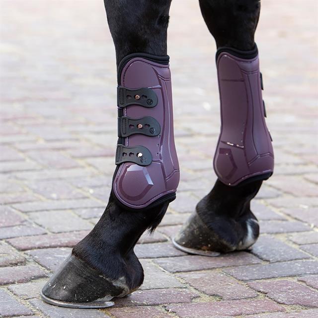 Protège-tendons Percy Air Harry's Horse Rouge foncé