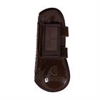 Protège-tendons Velcros élastiques Kentucky Marron