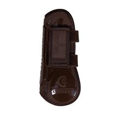 Protège-tendons Velcros élastiques Kentucky Marron