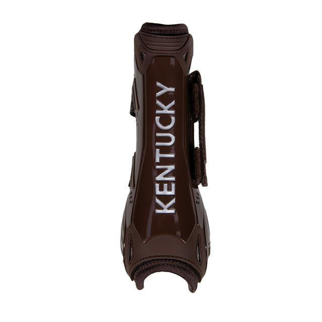Protège-tendons Velcros élastiques Kentucky Marron