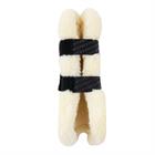 Protège-tendons Velcros élastiques mouton végan Kentucky Noir
