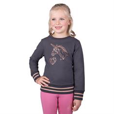 Pull Enfant QHP DIDY Gris foncé