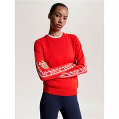 Pull Seattle Jacquard Tommy Hilfiger Rouge