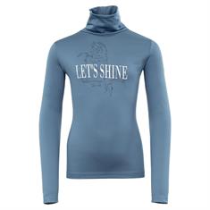 Pull à col roulé Bibi Enfants BR Bleu