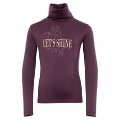 Pull à col roulé Bibi Enfants BR Rouge foncé