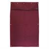 Rideau de box Kentucky Rouge foncé