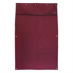Rideau de box Kentucky Rouge foncé