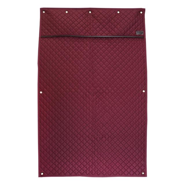 Rideau de box Kentucky Rouge foncé