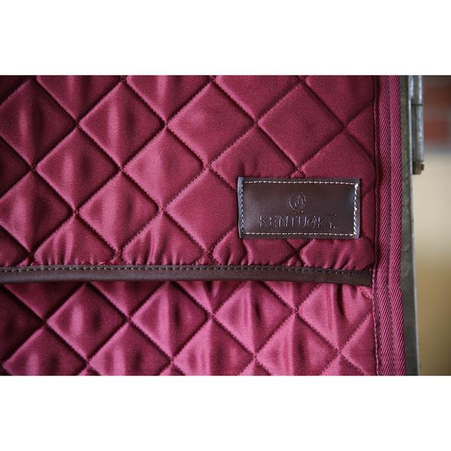 Rideau de box Kentucky Rouge foncé