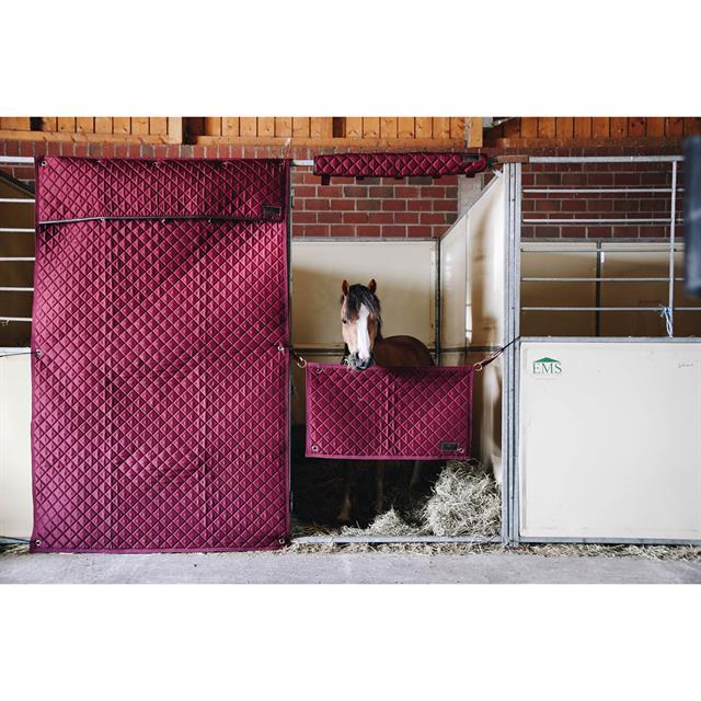 Rideau de box Kentucky Rouge foncé