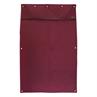 Rideau de box Kentucky Rouge foncé