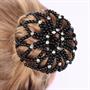 Résille pour cheveux Perles & Strass Blanc