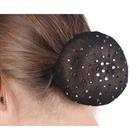 Résille pour cheveux Rhinestone QHP Noir-argenté