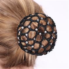 Résille pour cheveux Strass Epplejeck Noir