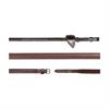 Rênes Caoutchouc 5/8 Usc Dy'on Marron