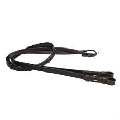 Rênes Cuir Avec Arrêtoirs Working Collection Dy'on Marron