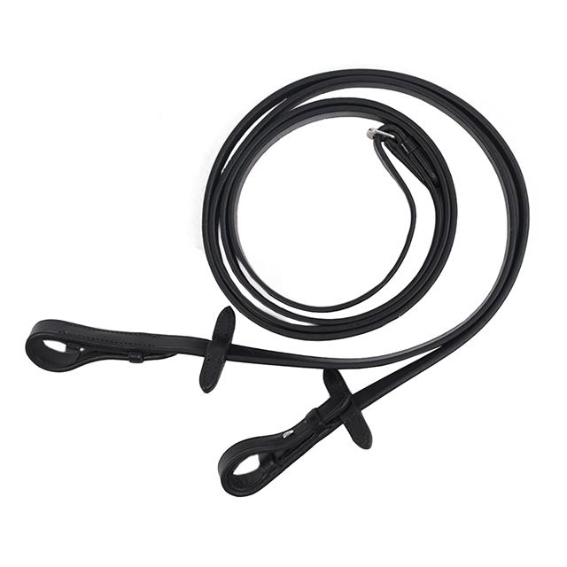 Rênes de dressage fermeture crochet Epplejeck Noir