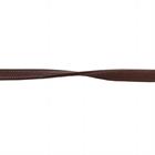 Rênes en caoutchouc tannées biologiquement Deco Montar Marron foncé-beige