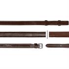Rênes Hunter Caoutchouc 5/8 DRC Dy'on Marron