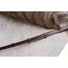 Rênes Hunter Grip avec arrêtoirs 5/8 D Collection by Dy'on Marron
