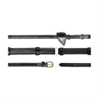 Rênes Hunter Grip avec arrêtoirs 5/8 D Collection by Dy'on Noir