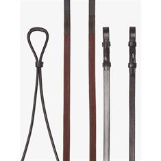 Rênes Hunter Rubber LeMieux Marron