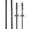 Rênes Magna Grip Rubber LeMieux Marron-argenté