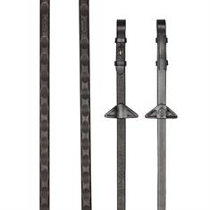Rênes Magna Grip Rubber LeMieux Marron-doré