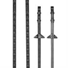 Rênes Magna Grip Rubber LeMieux Noir-argenté