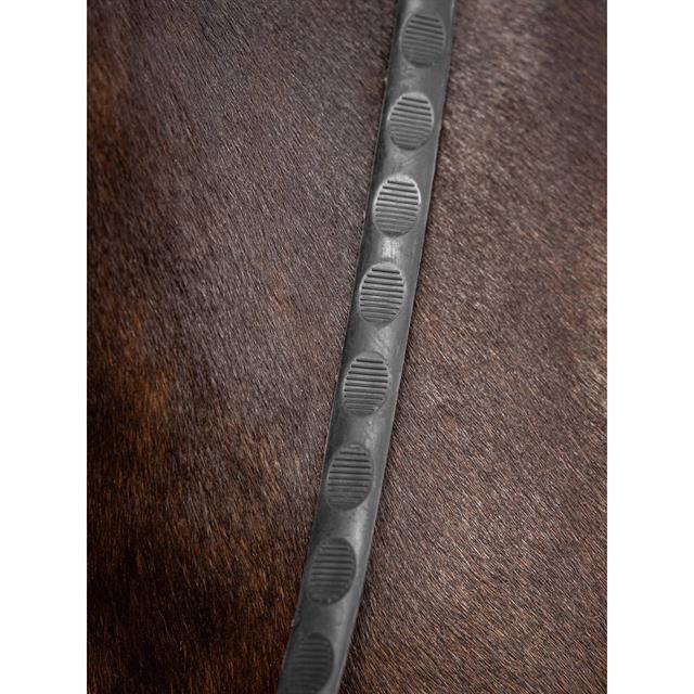 Rênes Magna Grip Rubber LeMieux Noir-argenté